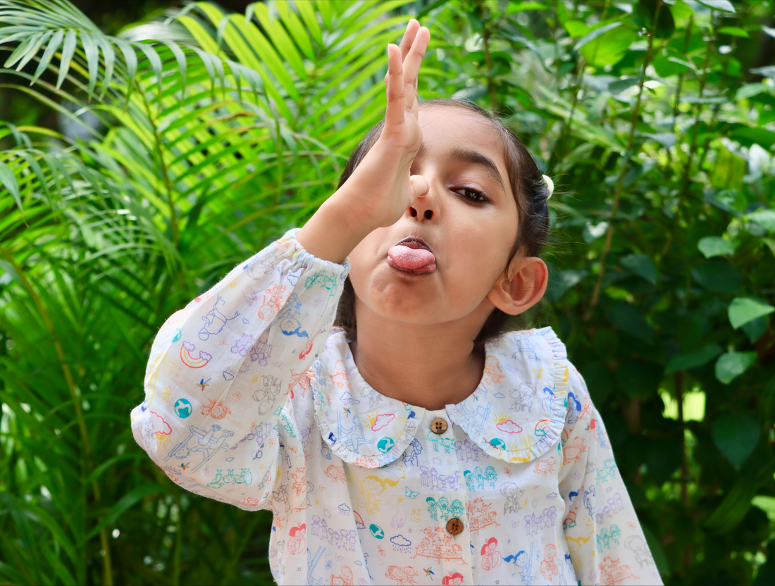 Bachpan Diaries Top for Girls