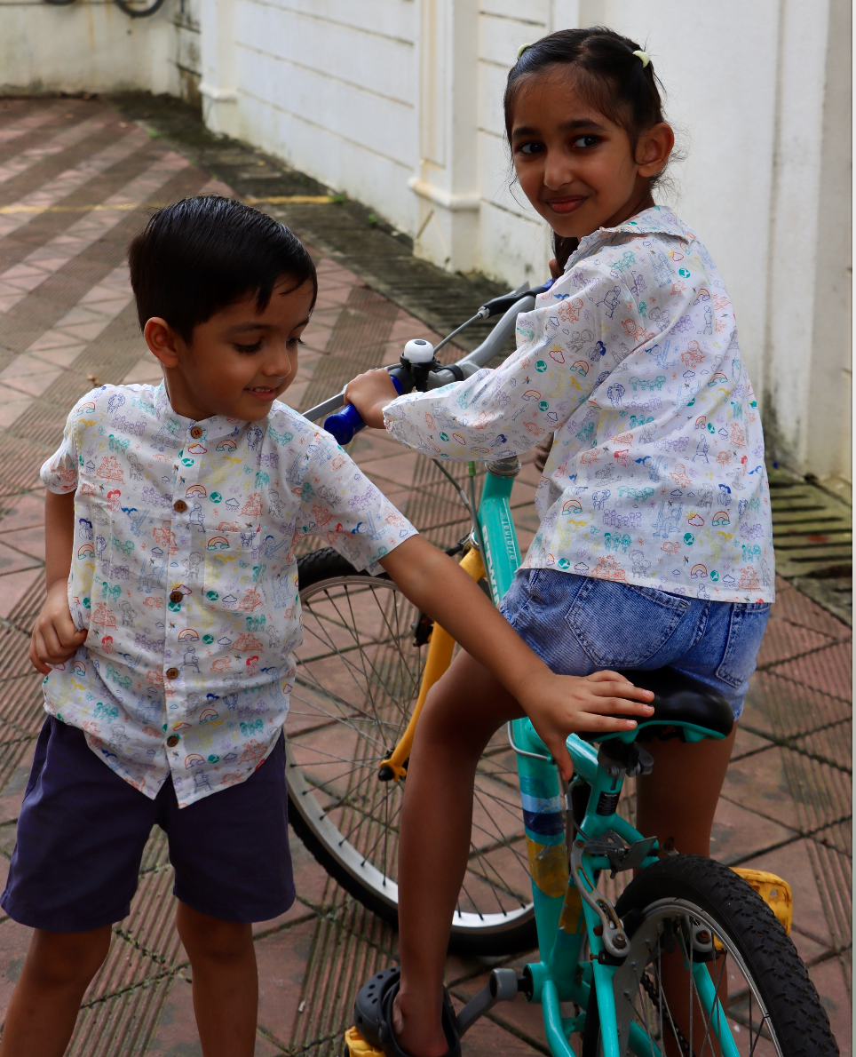 Bachpan Diaries Top for Girls