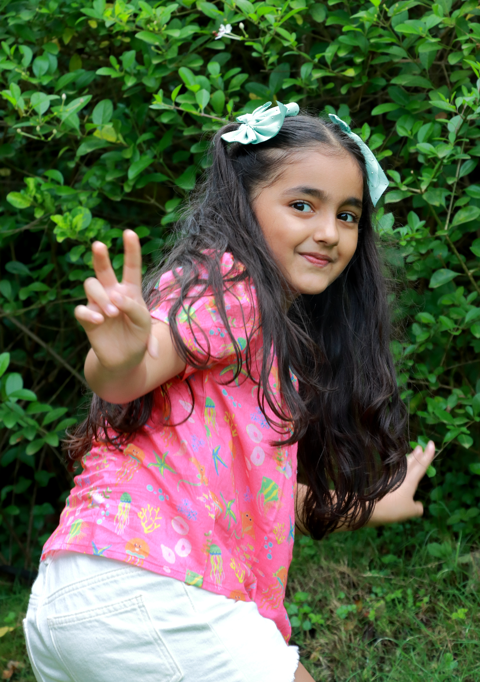 Ocean Pop Top for Girls