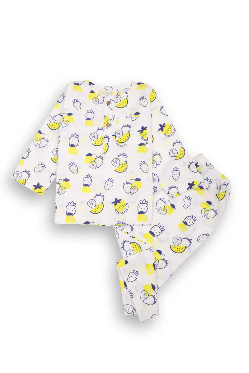 Berry Bliss Kurta & Pajama Set