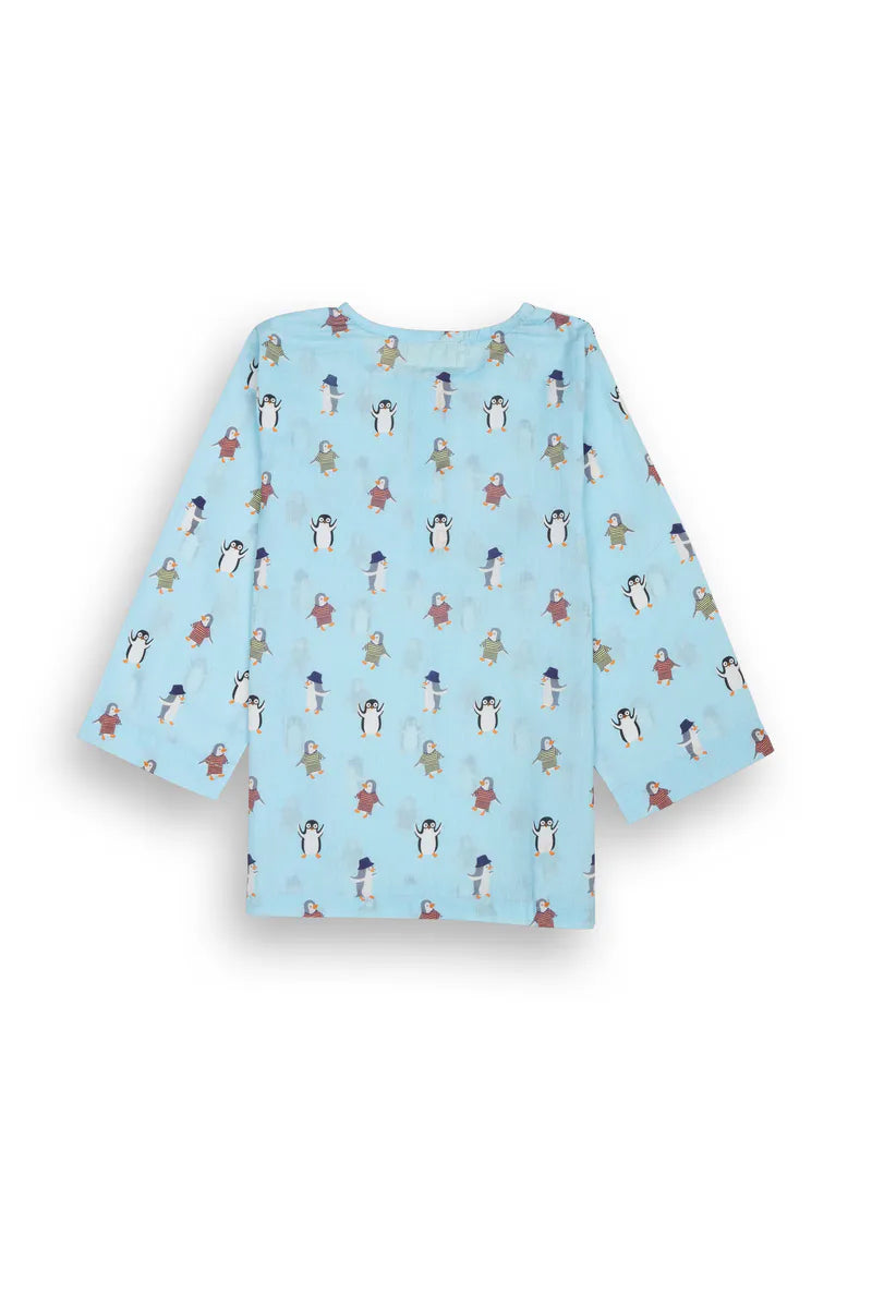 Icy Snuggles Kurta & Pajama Set