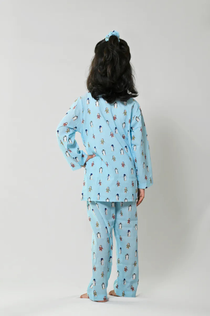 Icy Snuggles Kurta & Pajama Set