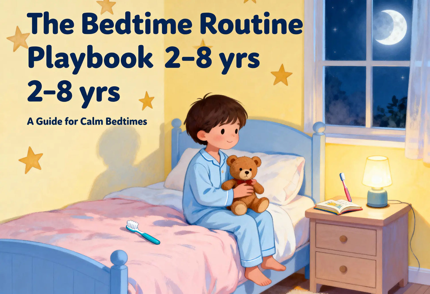 The Bedtime Routine Playbook (2–8 yrs)
