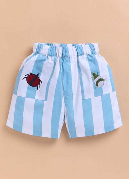 Neeli Dhaari Boys Coord Set