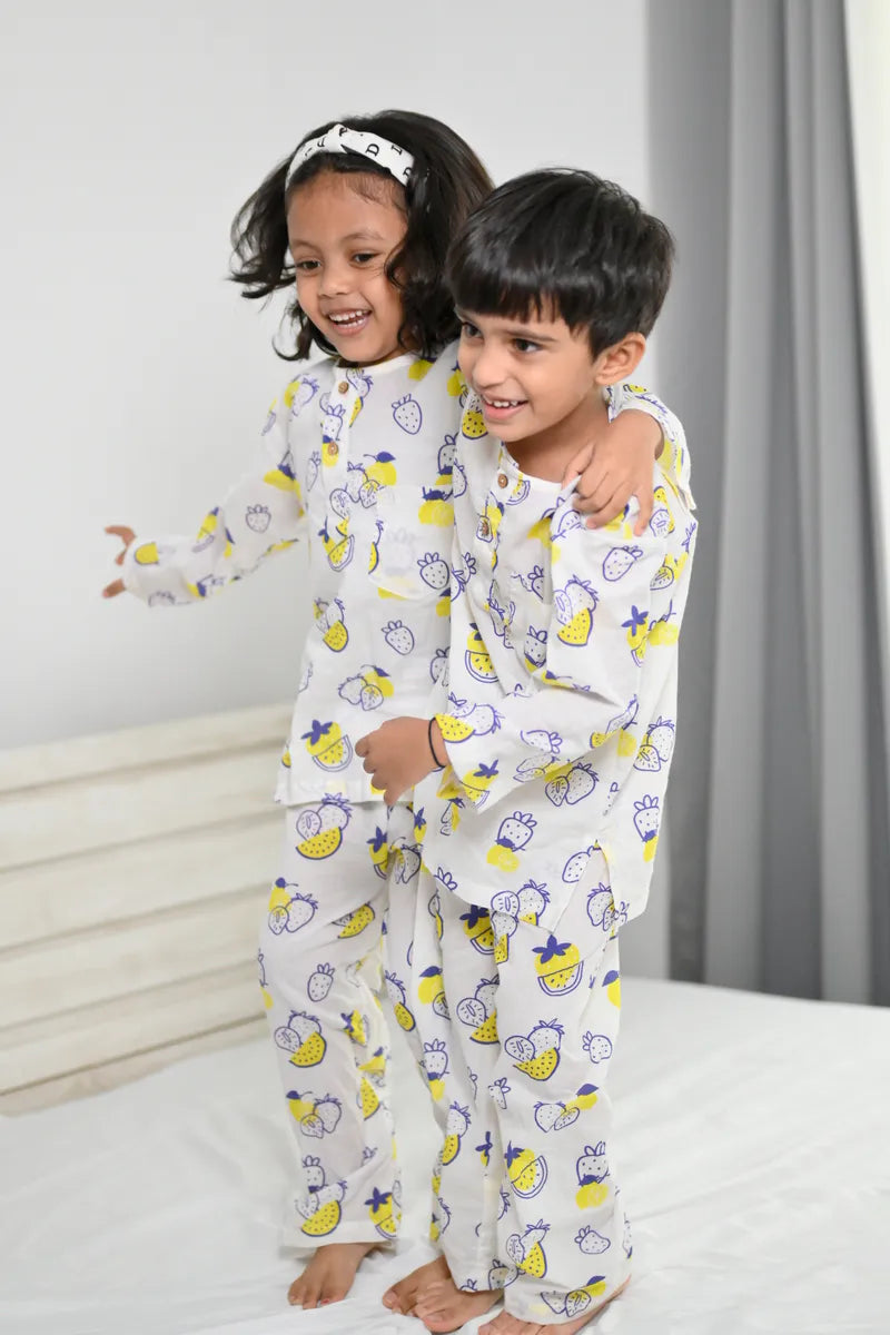 Berry Bliss Kurta & Pajama Set