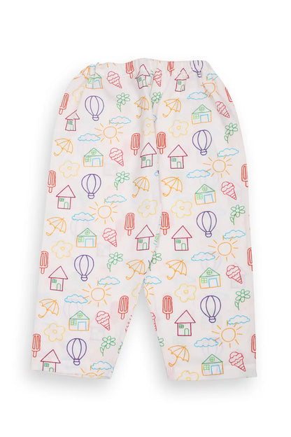 Doodle Dreams Kurta &amp; Pajama Set