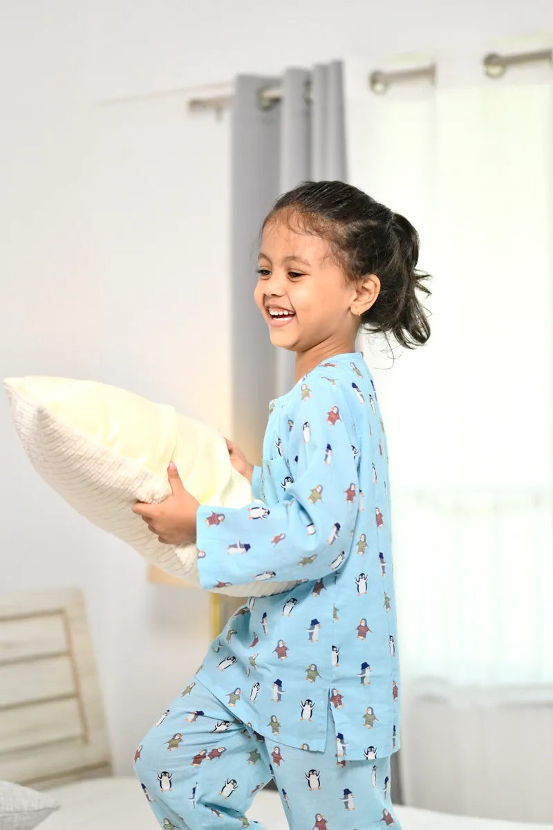 Icy Snuggles Kurta &amp; Pajama Set